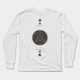 MAYKI MOON DESIGN T-Shirt Long Sleeve T-Shirt